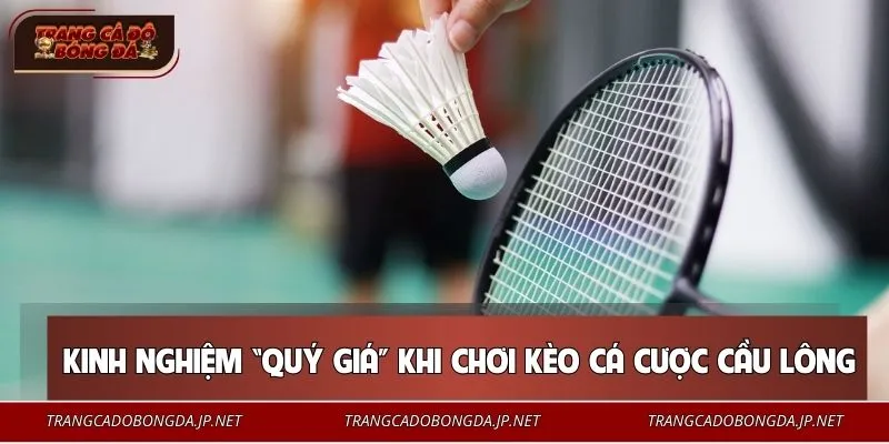Cá Cược Cầu Lông - Bí Quyết Đọc Kèo Nhanh, Theo Trận Chuẩn Bí kíp cá cược cầu lông như cao thủ thực thụ
