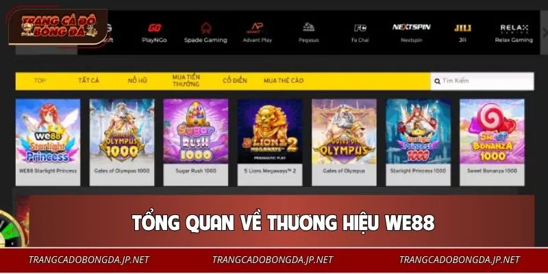 WE88 - Không Gian Giải Trí Số Ai Cũng Tò Mò, Vào Là Cuốn Sơ lược về WE88